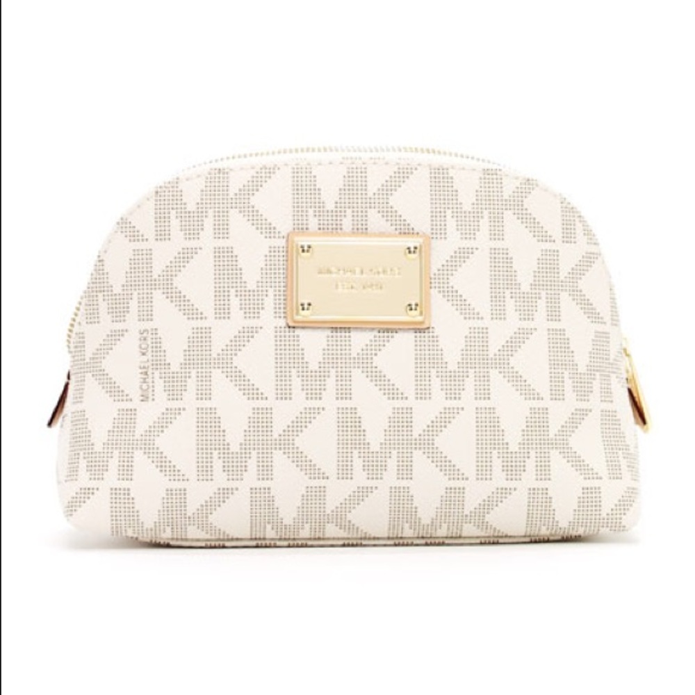 Michael Kors Jet Set Monogram Cosmetic Case